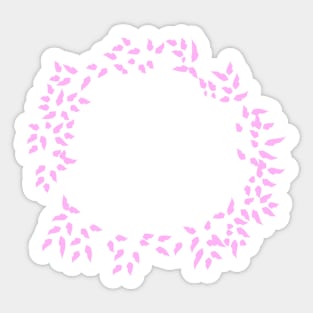 sakura petals Sticker